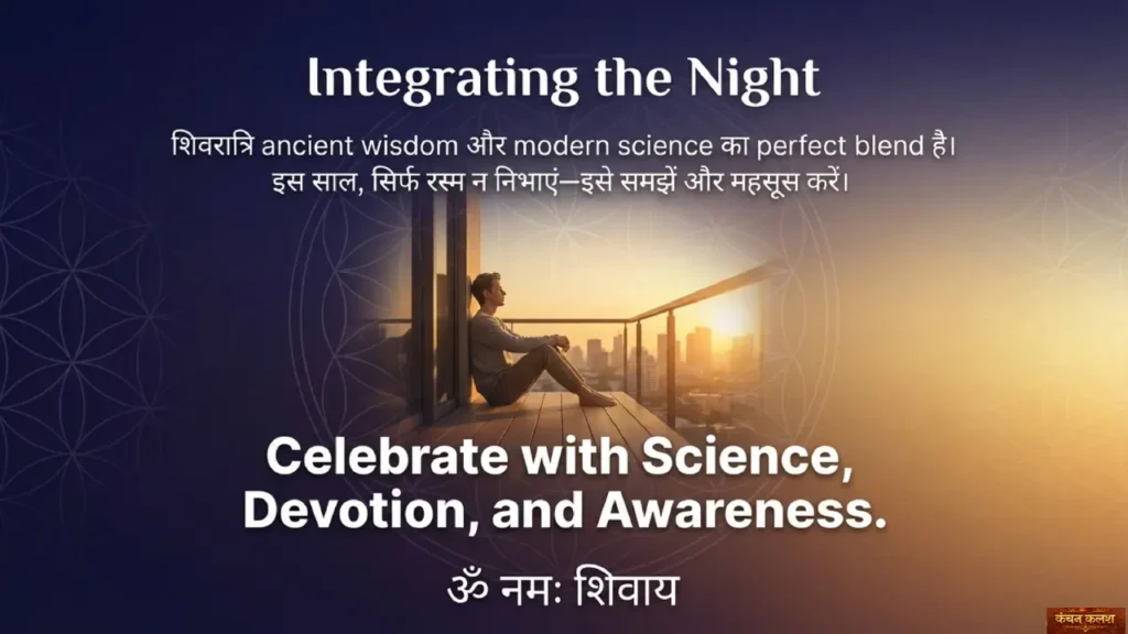 Circadian rhythm reset concept showing impact of night vigil meditation practices