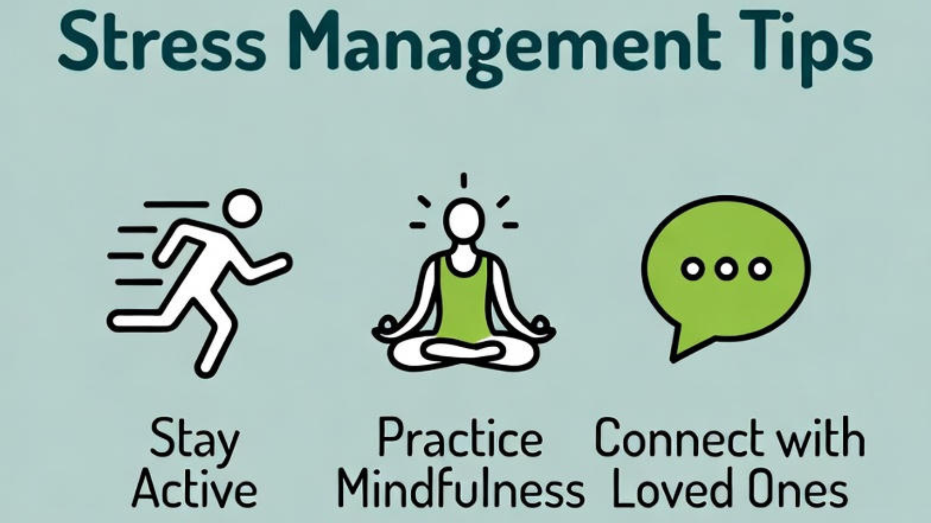 Stress manage करने वाली infographic with tips and graphs.