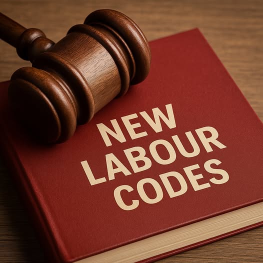 Happy contract worker holding gratuity cheque with Indian flag background