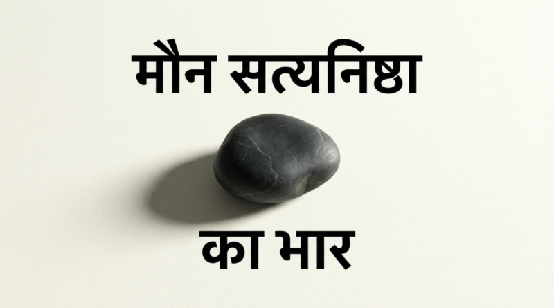 सत्य को कठिन लेकिन स्थिर जीवन मूल्य के रूप में दर्शाता प्रतीकात्मक दृश्य