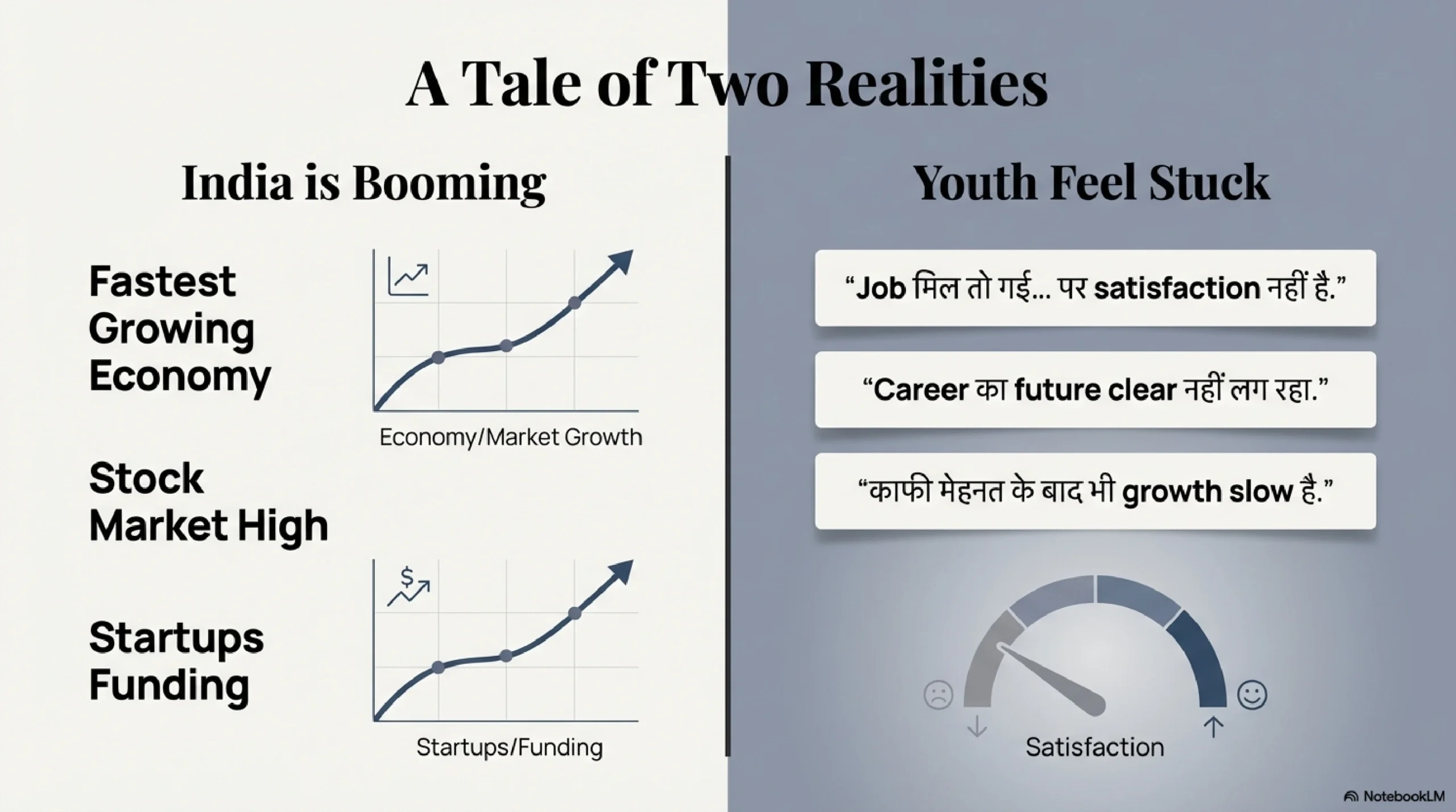India booming economy but youth feel stuck without jobs