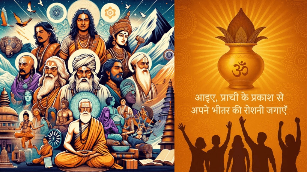 आधुनिक युवा भारतीय संस्कृति और सनातन मूल्यों से जुड़ते हुए