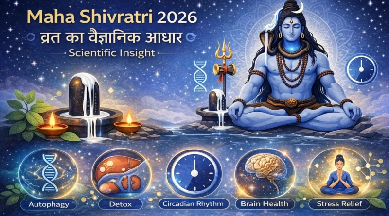Maha Shivratri audio podcast artwork with Shiva meditation imagery, audio waveform, and Om Namah Shivaya text, InnaMax Innamax_voice Kanchan Kalash series design