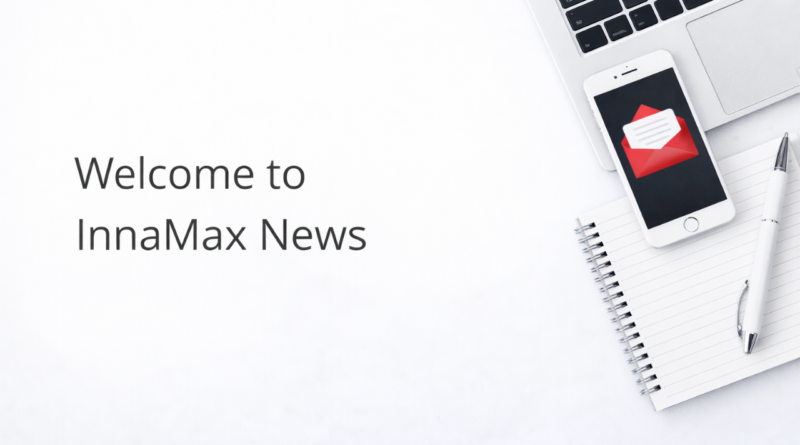 Clean workspace representing InnaMax News contact page and communication