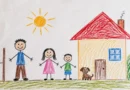 bete ki drawing papa hindi family story crayon family house illustration