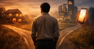 Dharm kya hai multiple roles conflict home office phone responsibility concept Hindi