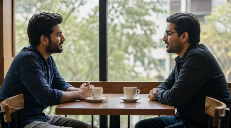 do dost das saal baad cafe first meeting awkward warm moment hindi story