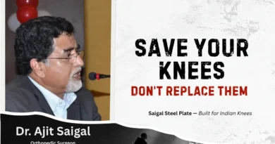 डॉ. अजीत सैगल वाराणसी के वरिष्ठ ऑर्थोपेडिक सर्जन