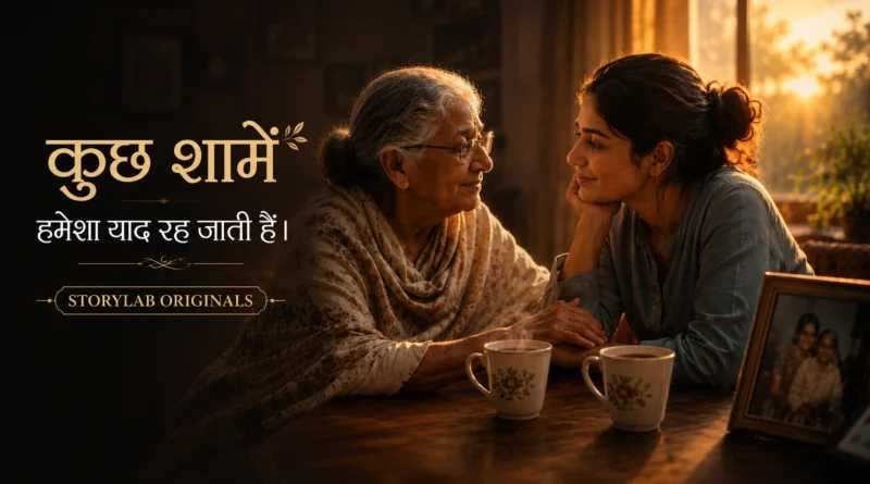 Aarohi अपनी दादी के साथ शाम की chai पीते हुए emotional moment में