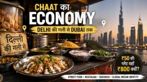 Indian chaat economy from Delhi street food to global food business