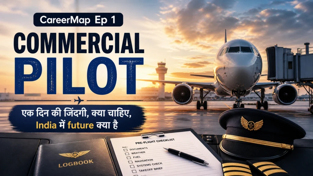 commercial pilot career India guide aircraft cockpit checklist aviation