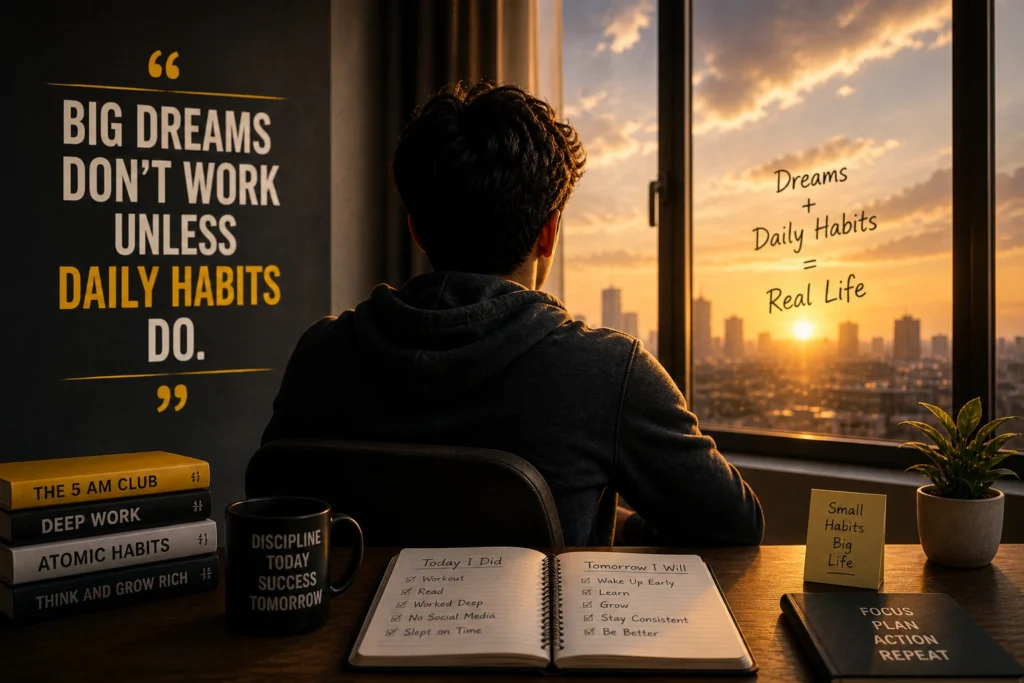 daily habits build real life success slowly