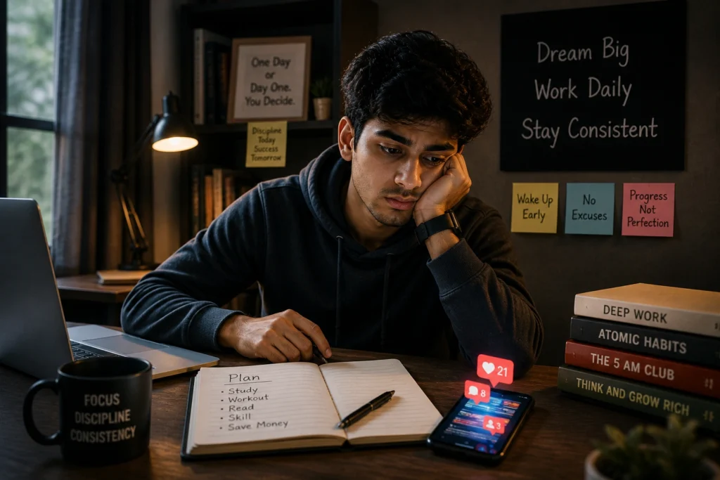 daily habits vs distraction phone breaking focus