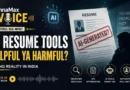 InnaMax Voice feature image about AI resume tools, recruiter red flags, ATS optimization, and hiring reality in modern India