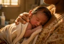 Mother holding newborn baby in skin-to-skin care position for Kangaroo Mother Care awareness