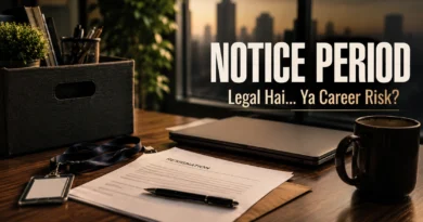 Notice Period Negotiate करना — Legal है, Possible है… या Career Risk? notice period negotiation India workplace resignation guide