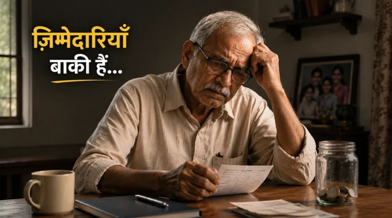 रिटायरमेंट के बाद जिम्मेदारियों में घिरा भारतीय पिता