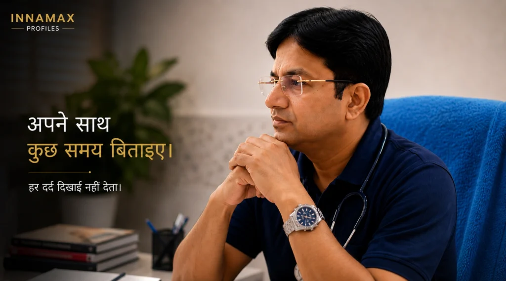 विचारमग्न मुद्रा में डॉ. पंकज श्रीवास्तव