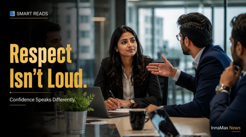 Young professionals in a workplace meeting discussing respectfully while practicing Assertive Communication.