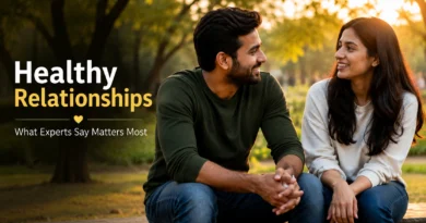 Healthy Relationship में खुश महिलाएं किन व्यवहारों से देती हैं संतुष्टि के संकेत? जानिए Experts क्या कहते हैं Healthy Relationship में खुश भारतीय Couple बातचीत करते हुए