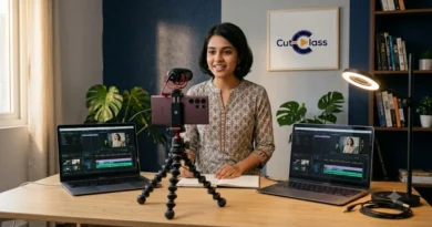 A beginner creator choosing the right YouTube niche before starting a channel.