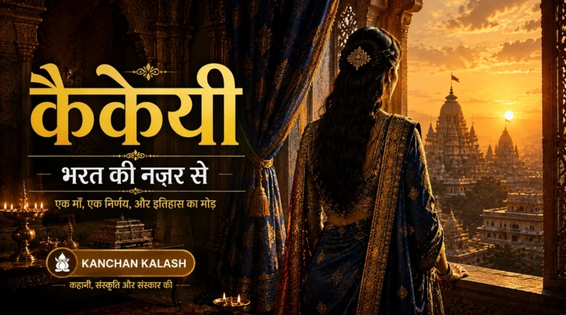 कैकेयी की कथा को भरत की दृष्टि से दर्शाता अयोध्या का दृश्य
