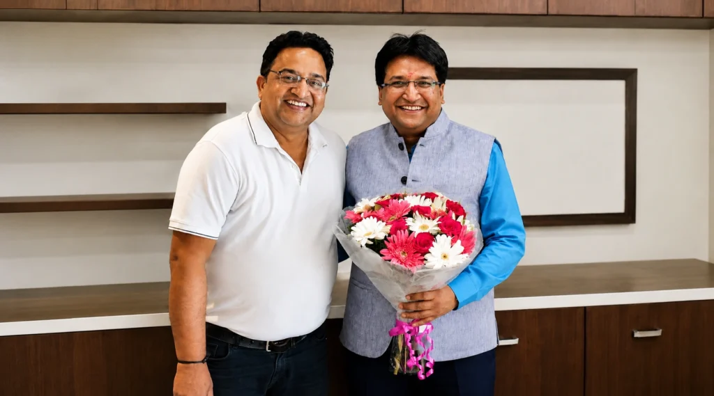 Kunal Gaurav during the early phase of his banking and insurance career in Bengaluru.