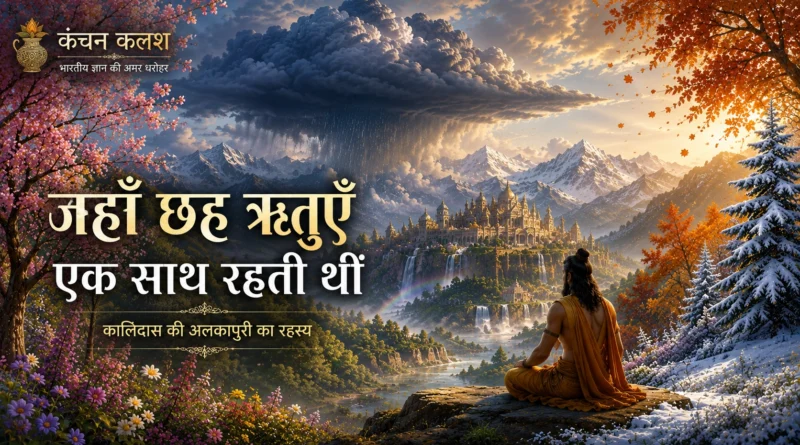 कालिदास के मेघदूत की अलकापुरी में छह ऋतुओं का काव्यात्मक चित्रण