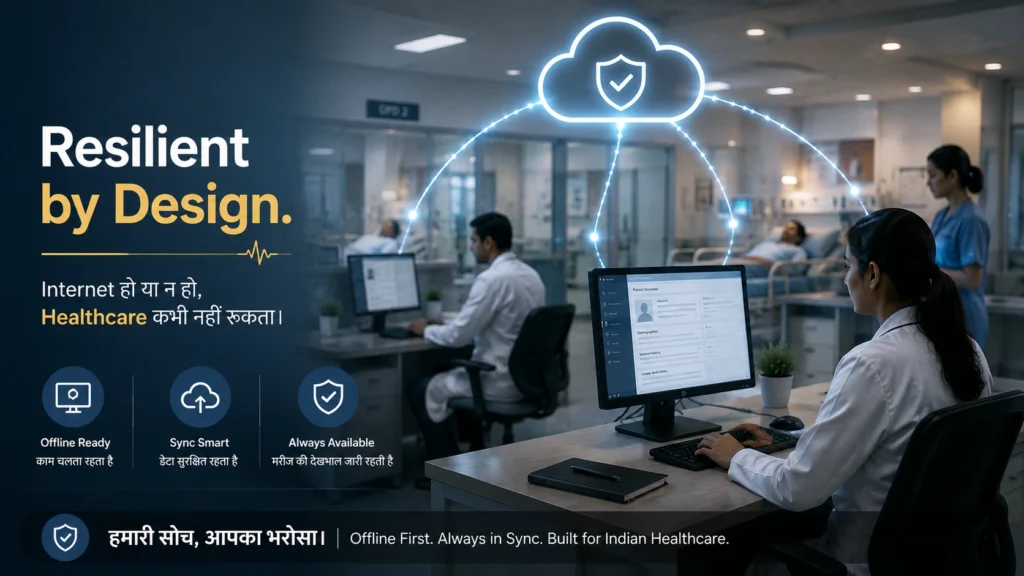 Resilient Healthcare Technology continuing to support hospital work during connectivity interruptions