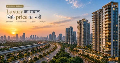 दिल्ली-एनसीआर में Luxury Property लेने से पहले ये 4 चीजें जरूर देखें Luxury Property Delhi-NCR market with premium residential towers and urban connectivity