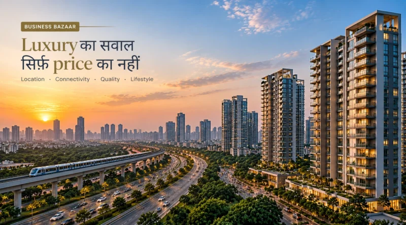 Luxury Property Delhi-NCR market with premium residential towers and urban connectivity