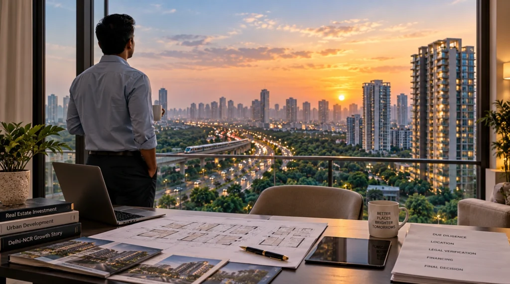 Informed Luxury Property Delhi-NCR buying decision with property plans and due diligence