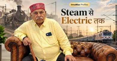 S.N. Singh, retired Railway professional, in InnaMax Profiles feature image