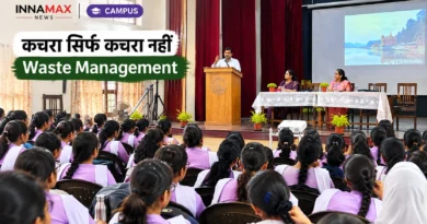 Vasant College for Women Varanasi में Solid Waste Management पर विशेष lecture